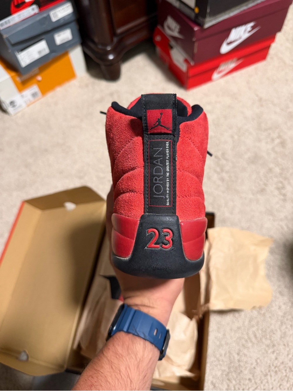 Jordan 12 ‘Reverse Flu Game’ - Picture 3 of 9